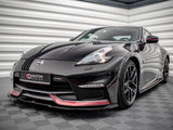 Front Splitter V.2 compatible with Nissan 370Z Nismo Facelift