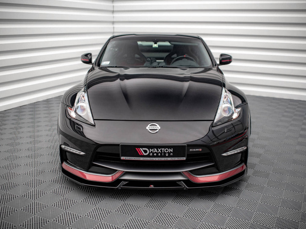 Front Splitter V.2 compatible with Nissan 370Z Nismo Facelift