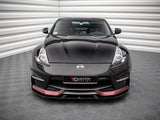 Front Splitter V.2 compatible with Nissan 370Z Nismo Facelift