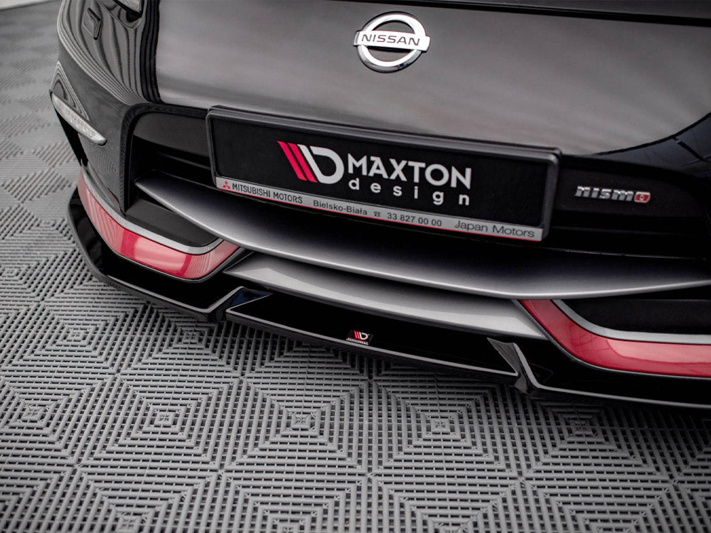 Front Splitter V.2 compatible with Nissan 370Z Nismo Facelift