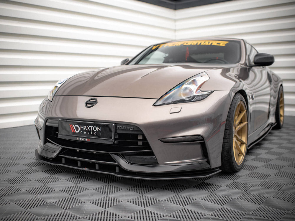 Street PRO Front Splitter compatible with Nissan 370Z Nismo Facelift
