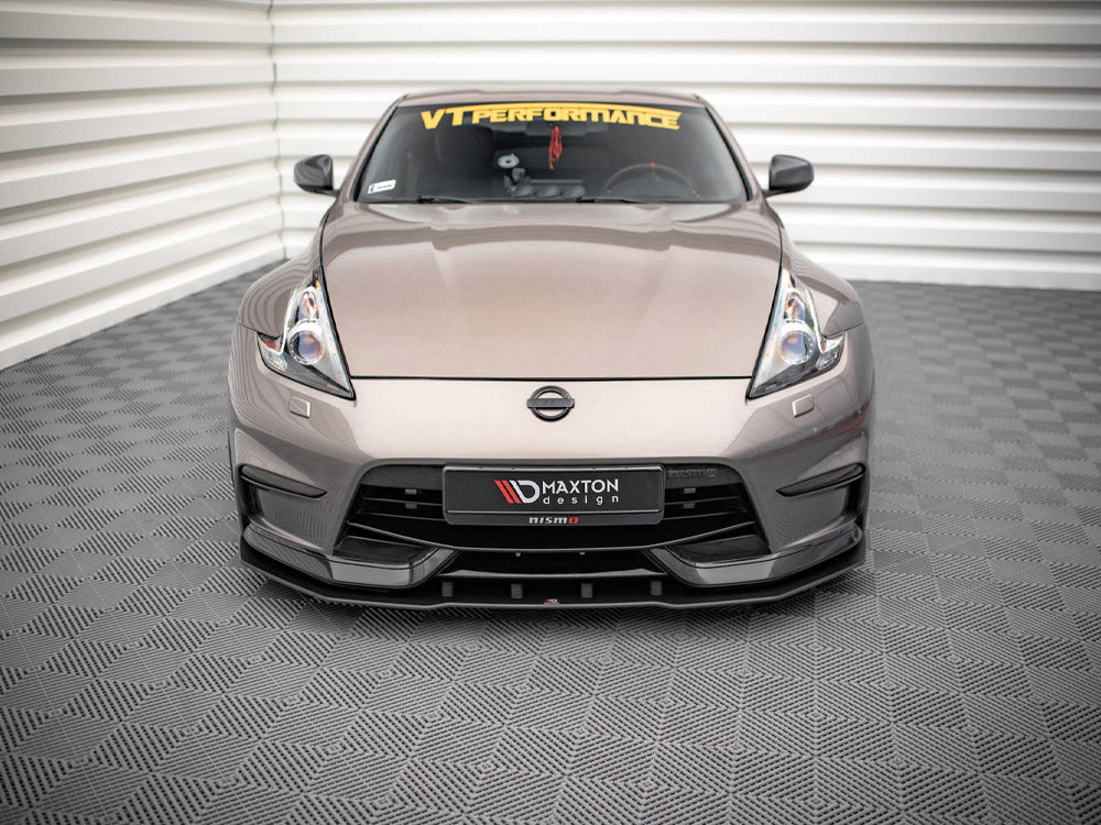 Street PRO Front Splitter compatible with Nissan 370Z Nismo Facelift