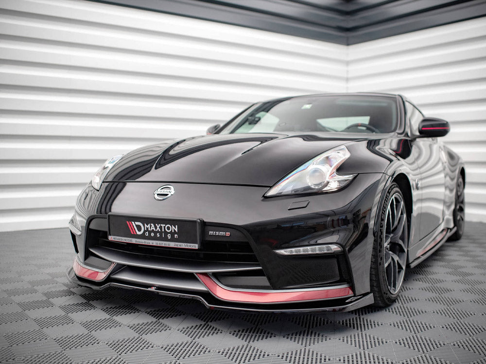 Front Splitter V.3 compatible with Nissan 370Z Nismo Facelift