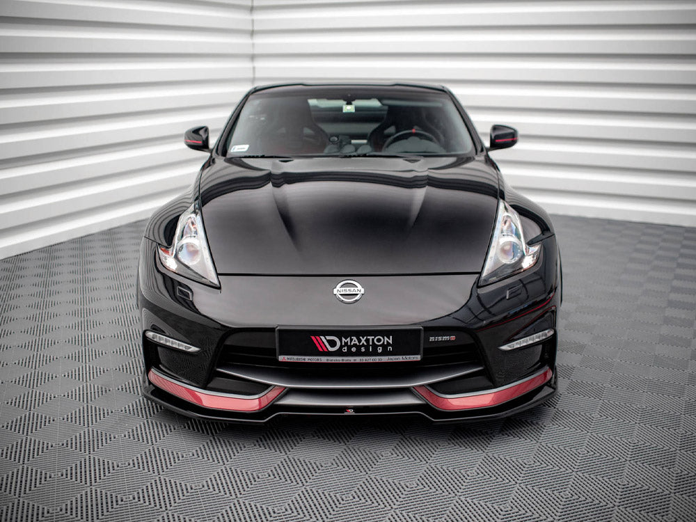 Front Splitter V.3 compatible with Nissan 370Z Nismo Facelift