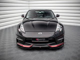 Front Splitter V.3 compatible with Nissan 370Z Nismo Facelift