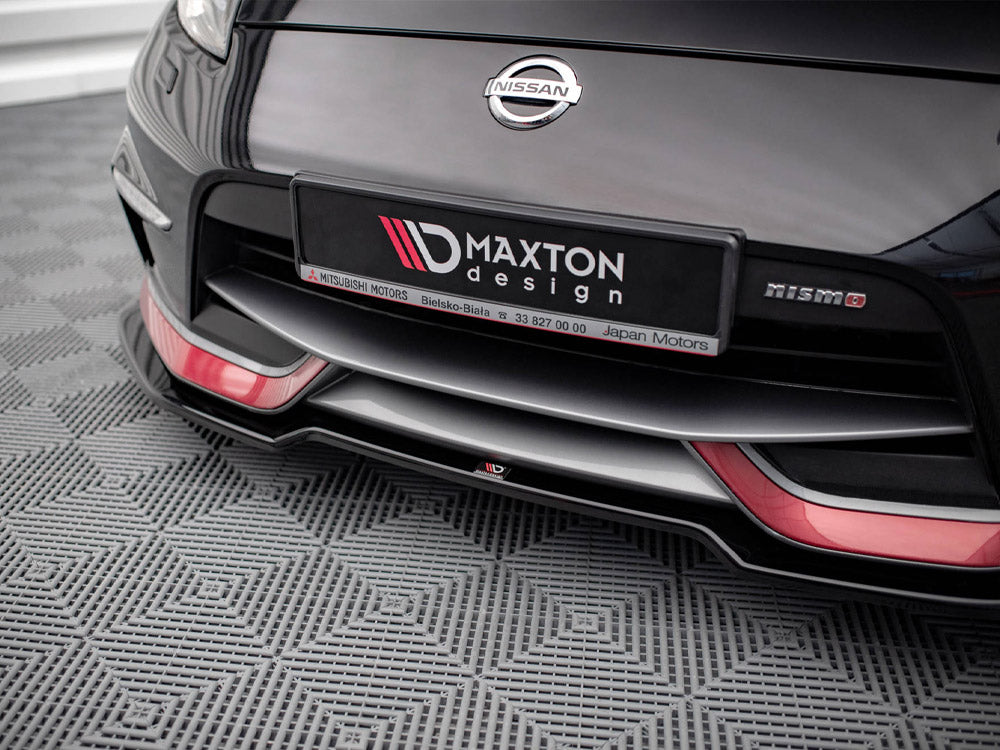 Front Splitter V.3 compatible with Nissan 370Z Nismo Facelift