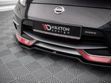 Front Splitter V.3 compatible with Nissan 370Z Nismo Facelift