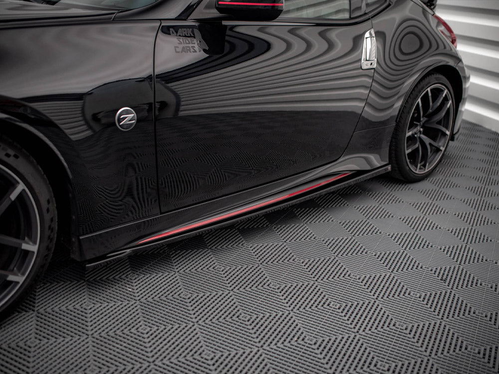Side Skirt Diffusers V.1 compatible with Nissan 370Z Nismo Facelift