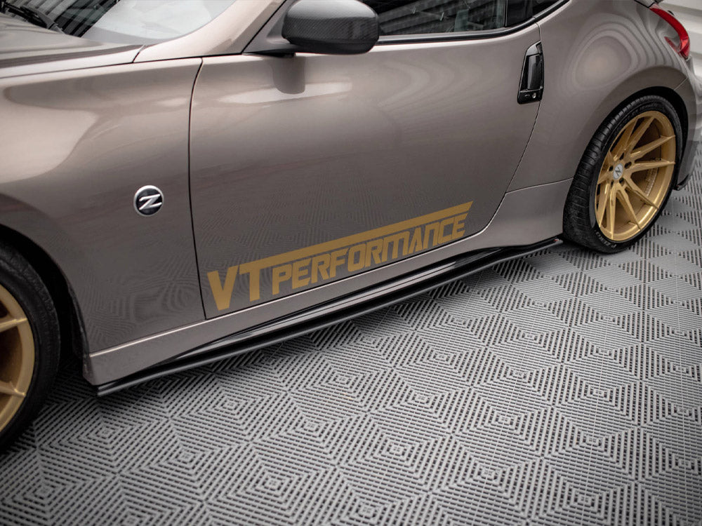 Street PRO Side Skirt Diffusers compatible with Nissan 370Z Nismo Facelift