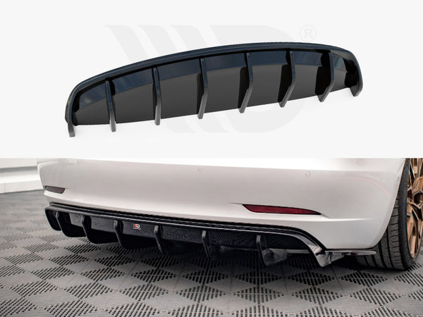 Rear Valance V.2 Tesla Model 3 (2017-)
