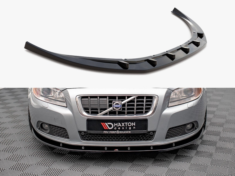 Front Splitter V.1 compatible with Volvo V70 Mk3 (2007-2013)