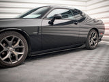 Side Skirts Diffusers compatible with Dodge Challenger R/T Mk3 Facelift