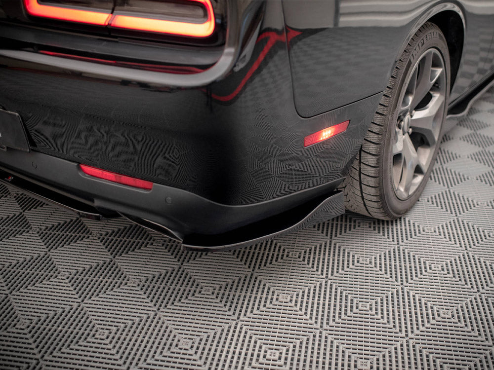 Rear Side Splitters compatible with Dodge Challenger R/T Mk3 Facelift