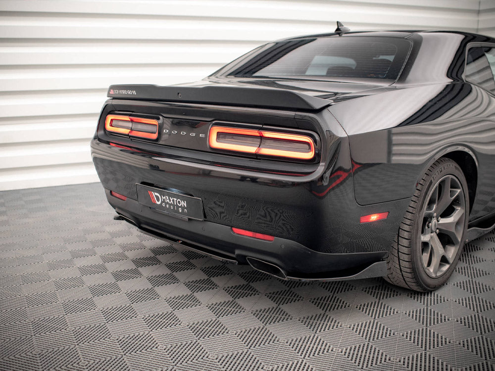 Rear Side Splitters compatible with Dodge Challenger R/T Mk3 Facelift