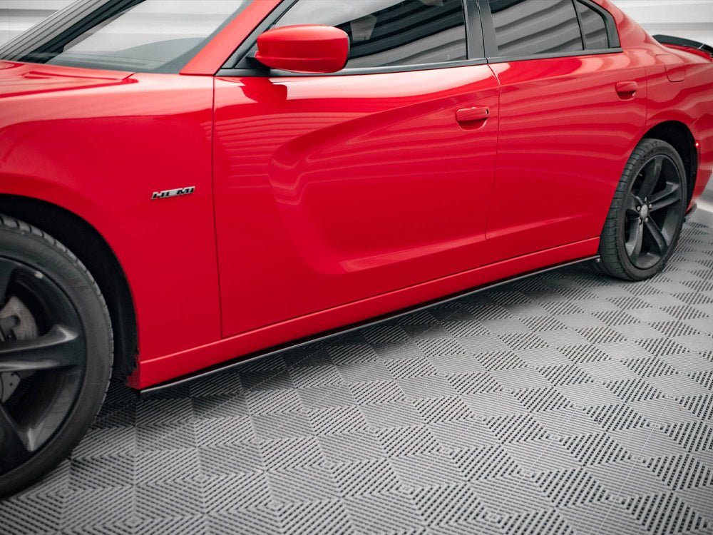Side Skirts Diffusers compatible with Dodge Charger R/T Mk7 Facelift