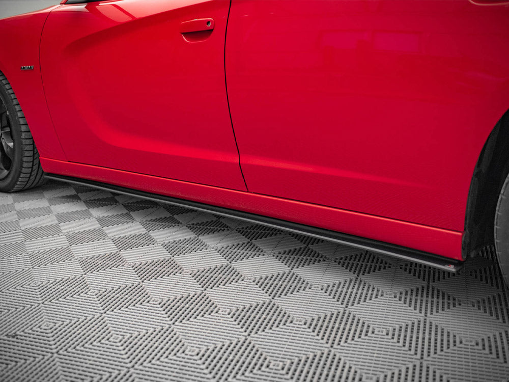 Street PRO Side Skirts Diffusers Dodge Charger RT MK7 Facelift (2014-)