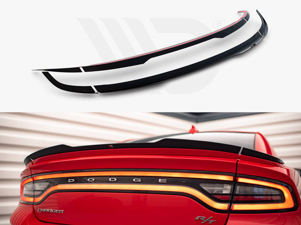 SET OF Spoiler CAPS Dodge Charger RT MK7 Facelift (2014-)