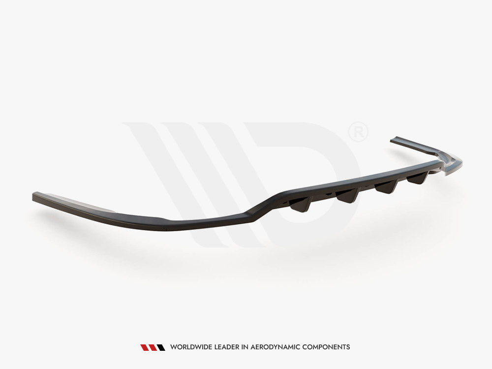 Central Rear Splitter (Vertical Bars) Dodge Charger RT Mk7 Facelift (2014-)
