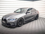 Side Skirts Diffusers V.1 compatible with BMW M3 Sedan / Touring G80 / G81