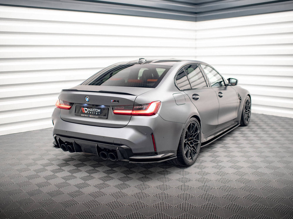 Rear Side Splitters V.1 compatible with BMW M3 Sedan / Touring G80 / G81