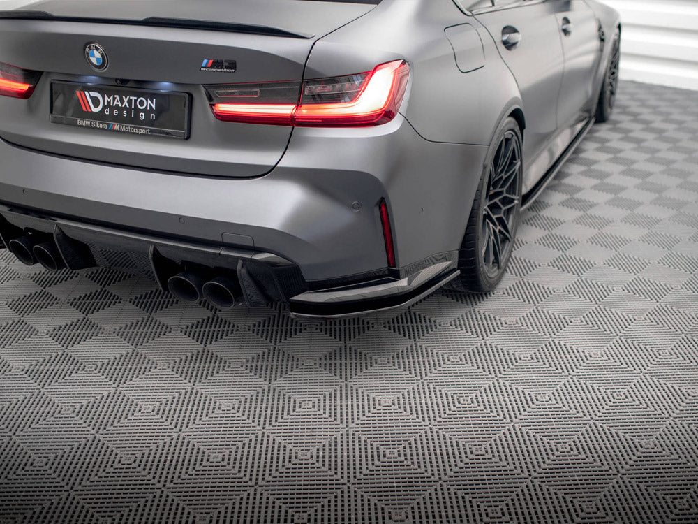 Rear Side Splitters V.1 compatible with BMW M3 Sedan / Touring G80 / G81