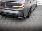 Rear Side Splitters V.1 compatible with BMW M3 Sedan / Touring G80 / G81