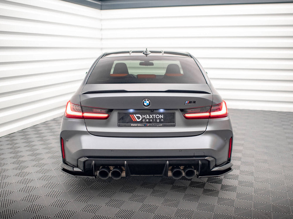 Rear Side Splitters V.2 compatible with BMW M3 Sedan / Touring G80 / G81