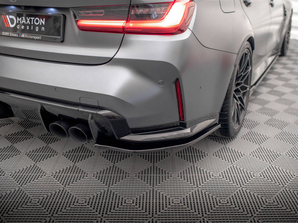 Rear Side Splitters V.2 compatible with BMW M3 Sedan / Touring G80 / G81