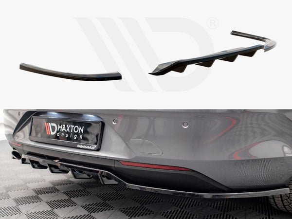 MAXTON DESIGN Central Rear Splitter (Vertical Bars) Opel / Vauxhall Insignia Mk2 (2017-)