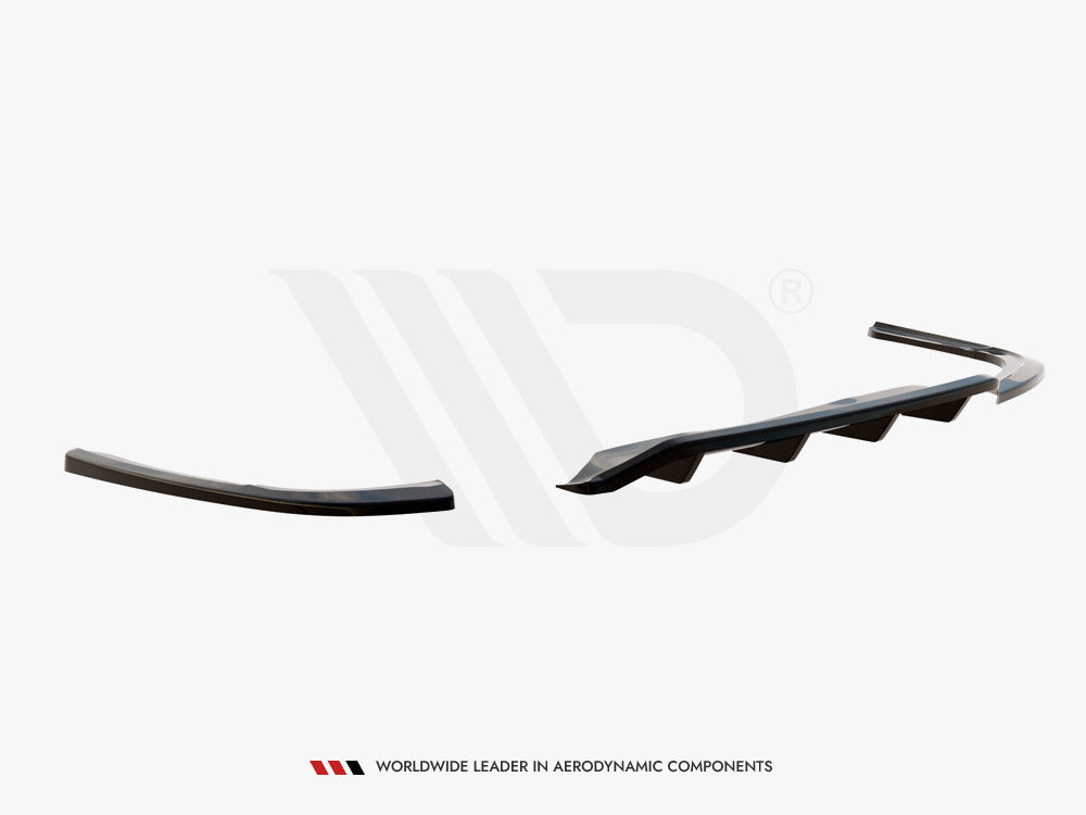 MAXTON DESIGN Central Rear Splitter (Vertical Bars) Opel / Vauxhall Insignia Mk2 (2017-)