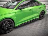 Side Skirts Diffusers compatible with Audi RS 3 8Y