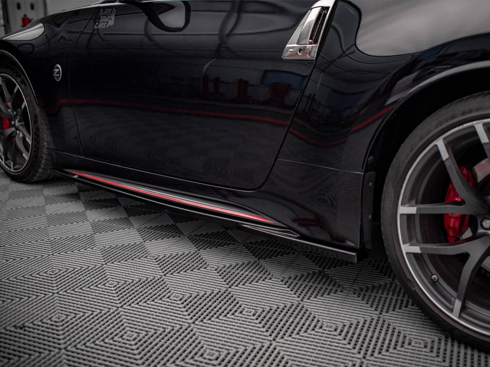 Side Skirt Diffusers V.2 compatible with Nissan 370Z Nismo Facelift