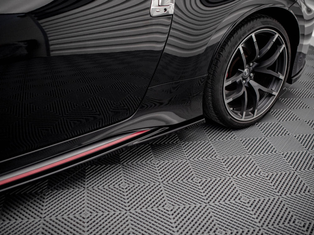 Side Skirt Diffusers V.2 compatible with Nissan 370Z Nismo Facelift
