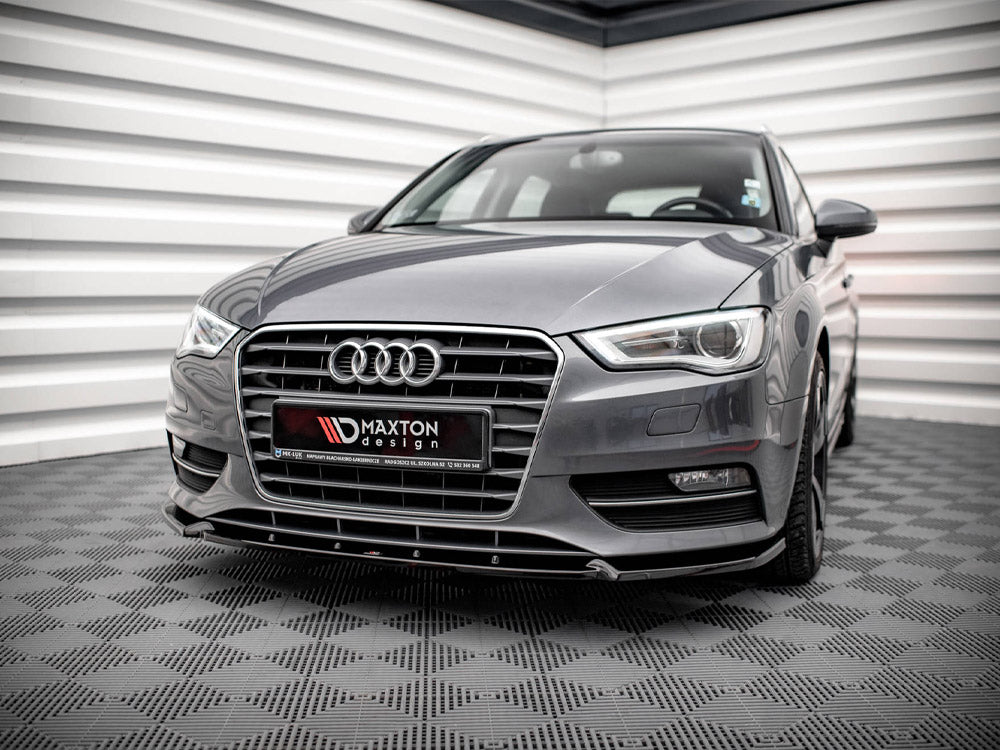 Front Splitter compatible with Audi A3 Sportback 8V (2013-2016)