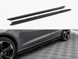 Side Skirts Diffusers compatible with Audi A3 Sportback 8V