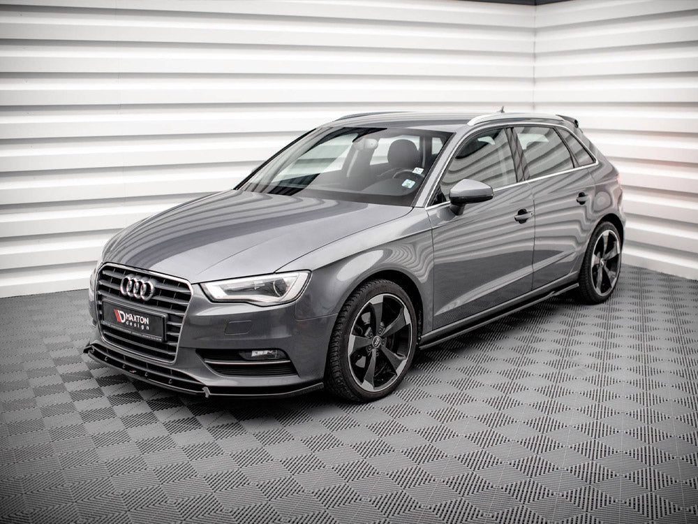 Side Skirts Diffusers compatible with Audi A3 Sportback 8V