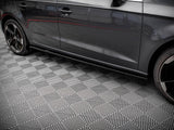 Side Skirts Diffusers compatible with Audi A3 Sportback 8V