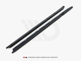 Side Skirts Diffusers compatible with Audi A3 Sportback 8V
