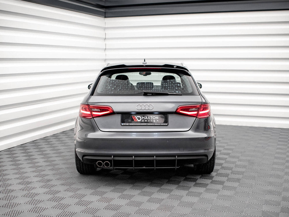 Street PRO Rear Diffuser compatible with Audi A3 Sportback 8V (2013-2016)