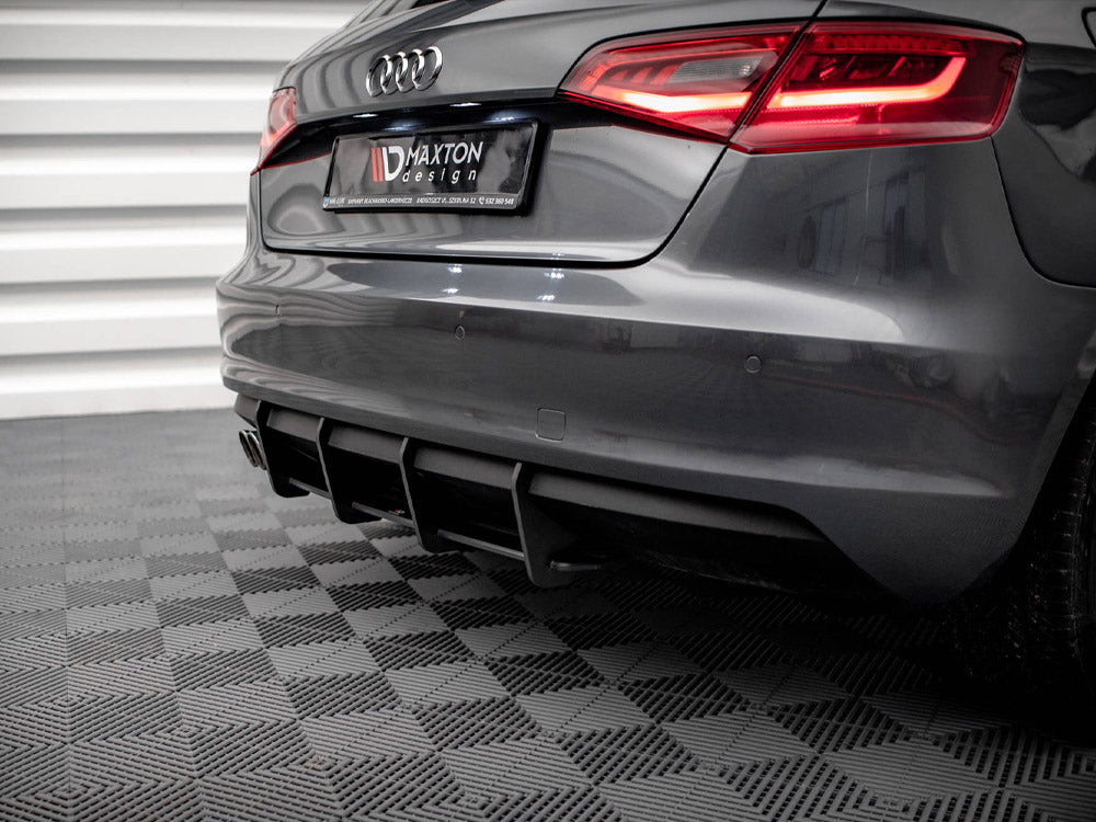 Street PRO Rear Diffuser compatible with Audi A3 Sportback 8V (2013-2016)