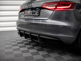 Street PRO Rear Diffuser compatible with Audi A3 Sportback 8V (2013-2016)