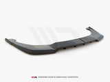 MAXTON DESIGN Central Rear Splitter (Vertical Bars) Skoda Enyaq IV (2020-)