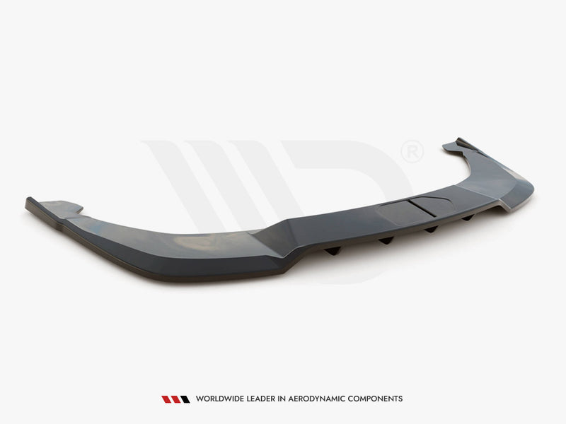 MAXTON DESIGN Central Rear Splitter (Vertical Bars) Skoda Enyaq IV (2020-)