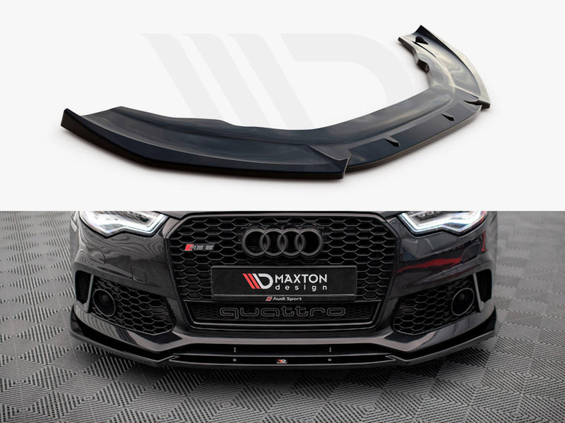 MAXTON DESIGN Front Splitter Audi A6 RS6 Look C7 (2011-2017)