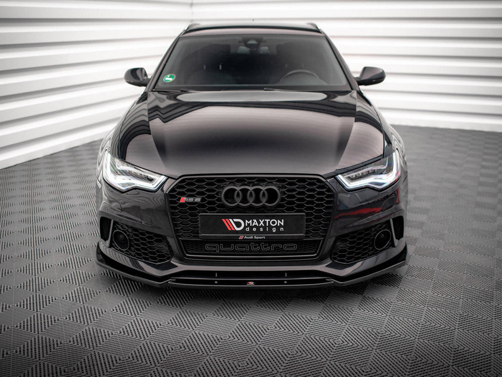 Front Splitter compatible with Audi A6 RS 6 Look C7