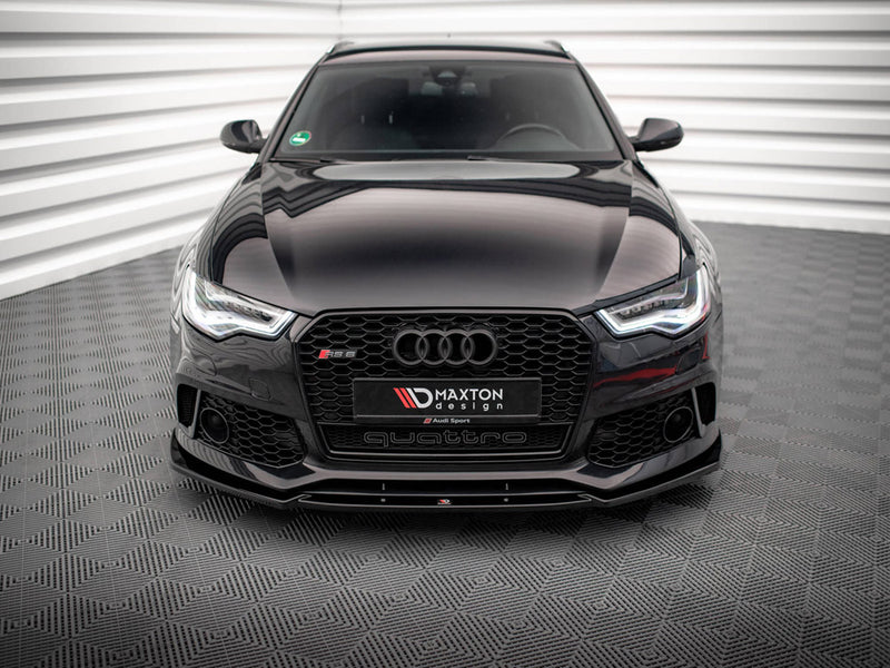 MAXTON DESIGN Front Splitter Audi A6 RS6 Look C7 (2011-2017)