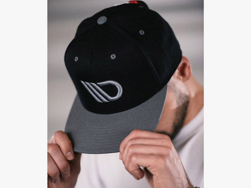 MAXTON DESIGN Baseball CAP - Black/grey