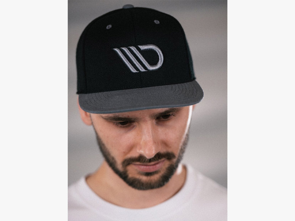 MAXTON DESIGN Baseball CAP - Black/grey