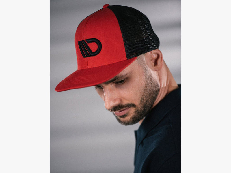 MAXTON DESIGN  Baseball CAP (Snapback) - Red