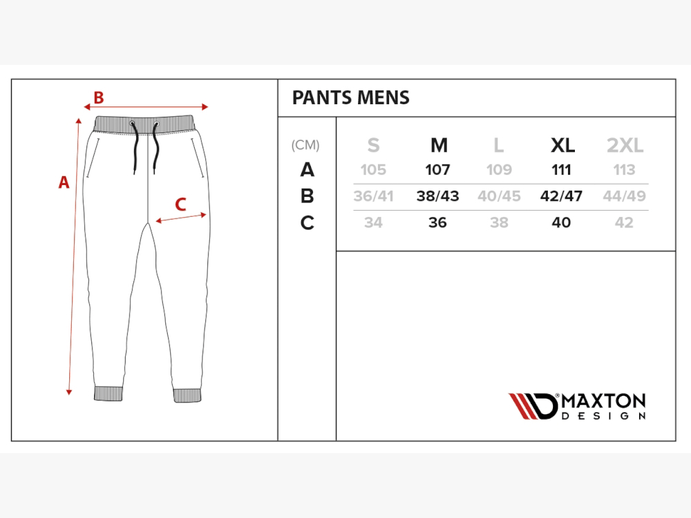 Joggers Mens - Black